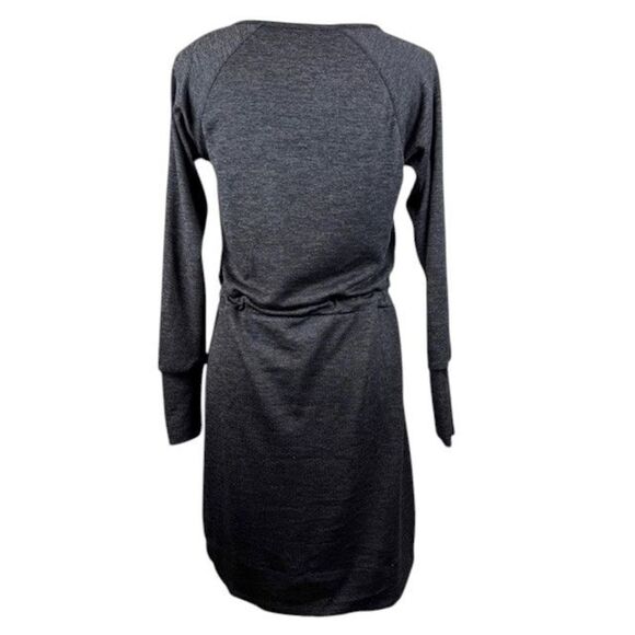Carve Designs Long Sleeve Drawstring Waist Mini T-Shirt Dress Size Small - Picture 4 of 9